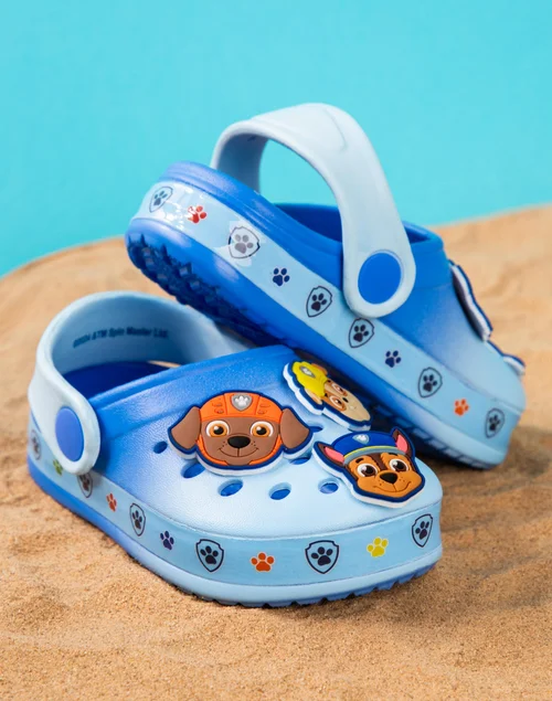 Vanilla Underground Paw Patrol Kids Blue Clogs (Younger 6-12 Older) - Size 6 Infants Footwear Image 2