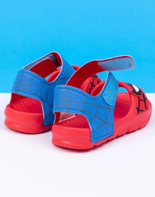 Marvel Spiderman Kids Red Sandals (Younger 6-12 Older) - 8 infants Image 3