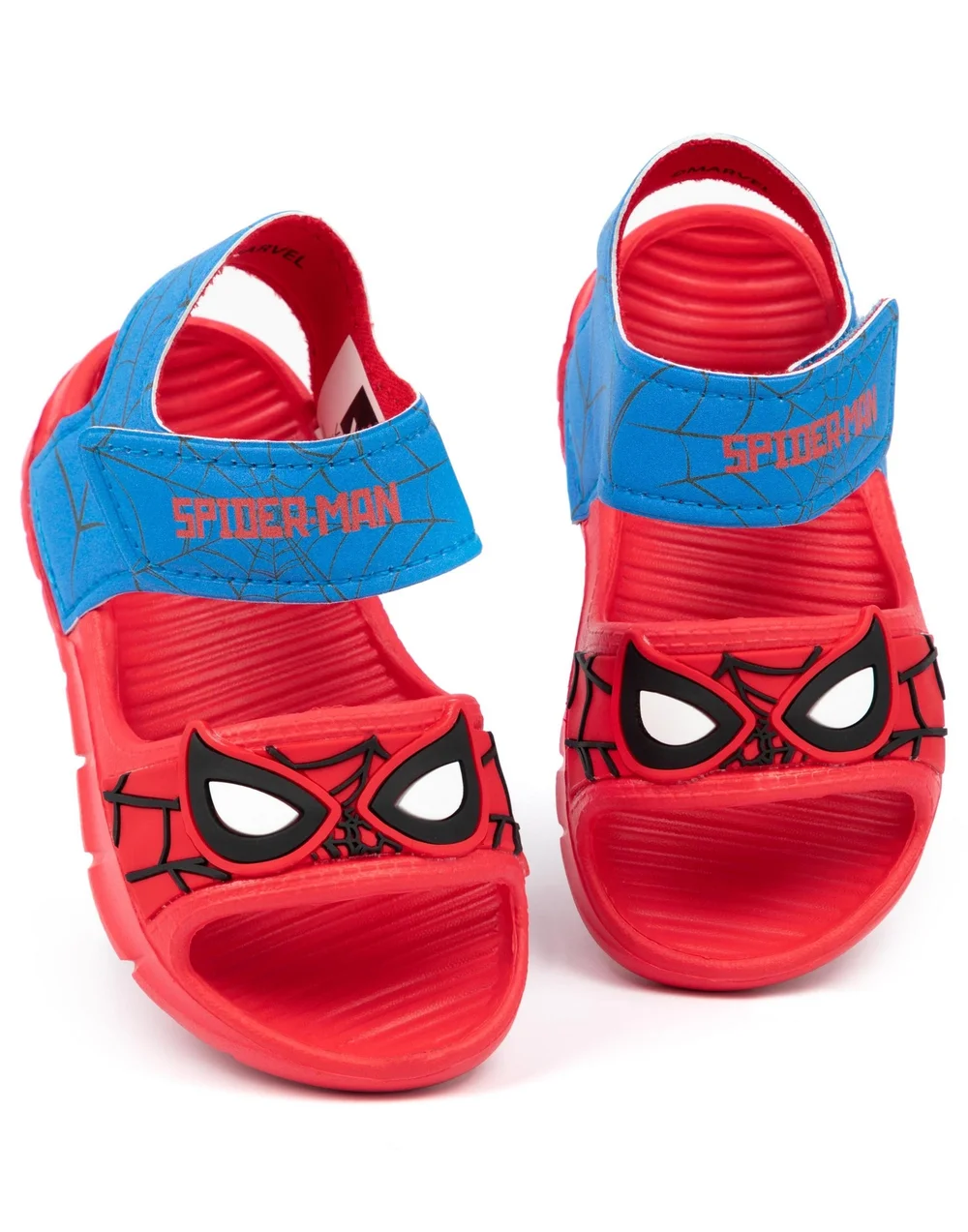 Marvel Spiderman Kids Red Sandals (Younger 6-12 Older) - 8 infants Image 1
