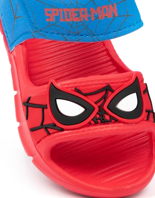 Marvel Spiderman Kids Red Sandals (Younger 6-12 Older) - 8 infants Image 4