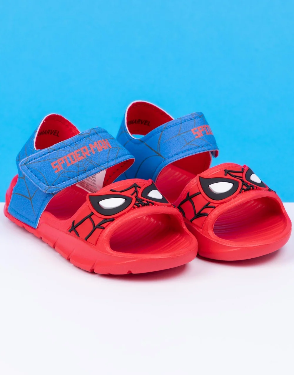 Marvel Spiderman Kids Red Sandals (Younger 6-12 Older) - 8 infants Image 5