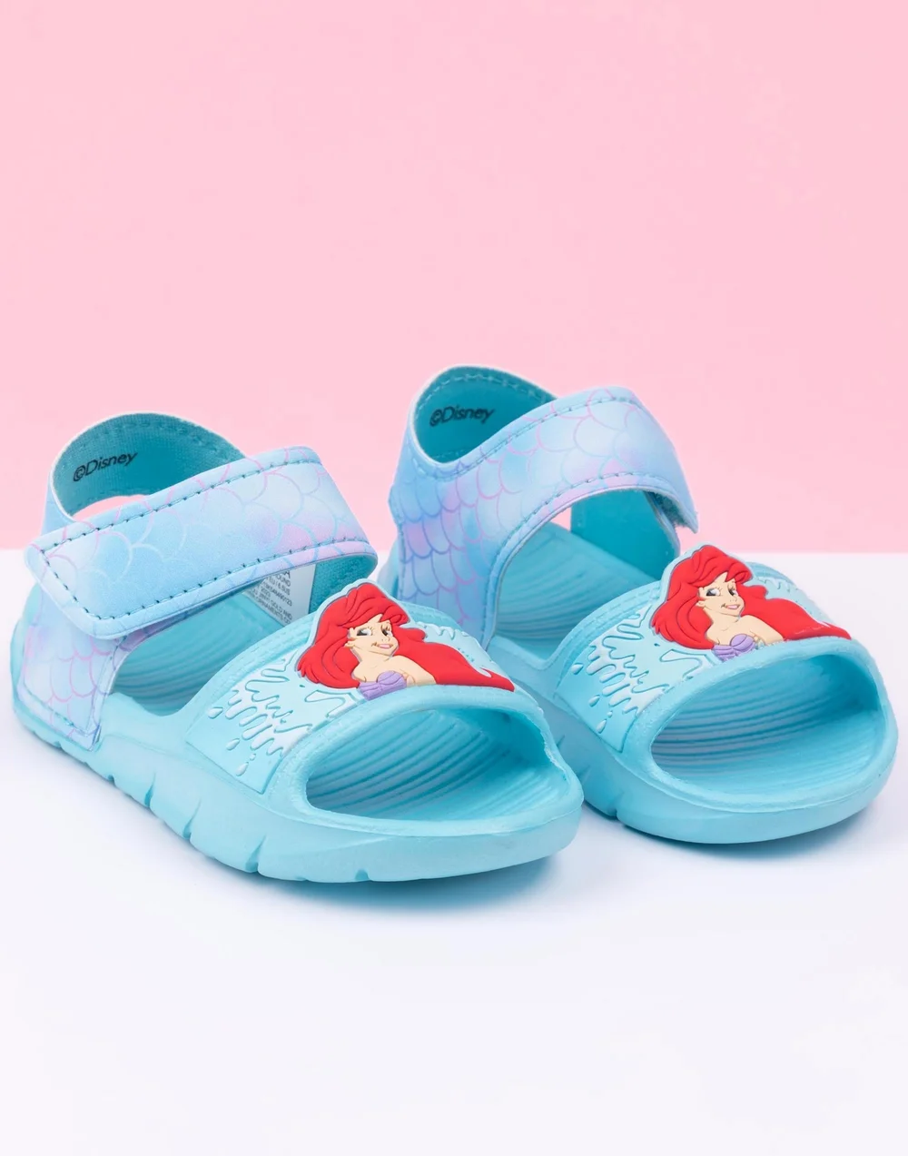Disney Ariel Kids Green Sandals (Younger 6-12 Older) - 9 Infants Image 4
