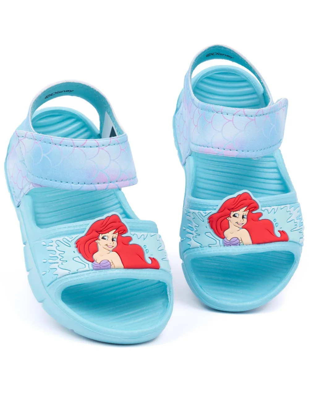 Disney Ariel Kids Green Sandals (Younger 6-12 Older) - 9 Infants Image 1