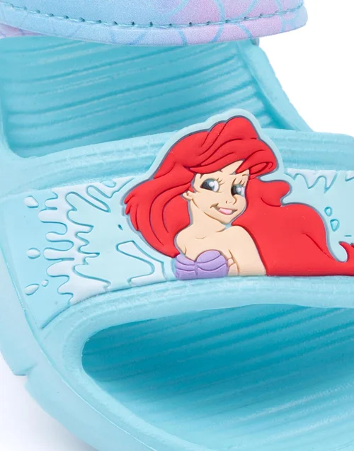 Disney Ariel Kids Green Sandals (Younger 6-12 Older) - 9 Infants Image 5