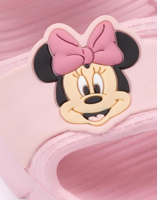 Disney Minnie Mouse Kids Pink Sandals (Younger 6-12 Older) - 12 Infants Image 5