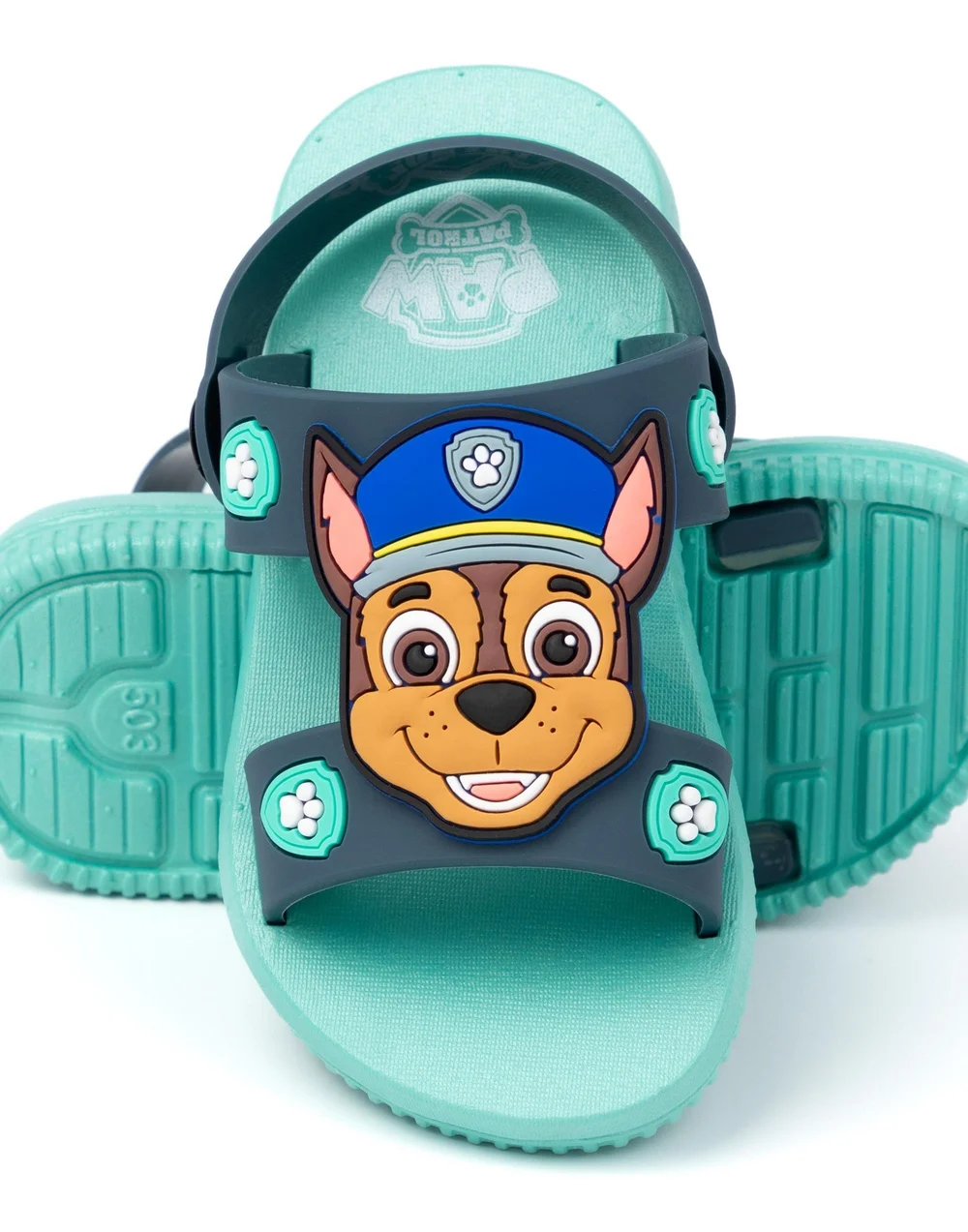 Paw Patrol Chase Kids Blue Sandals (Younger 6-12 Older) - 8 infants Image 4