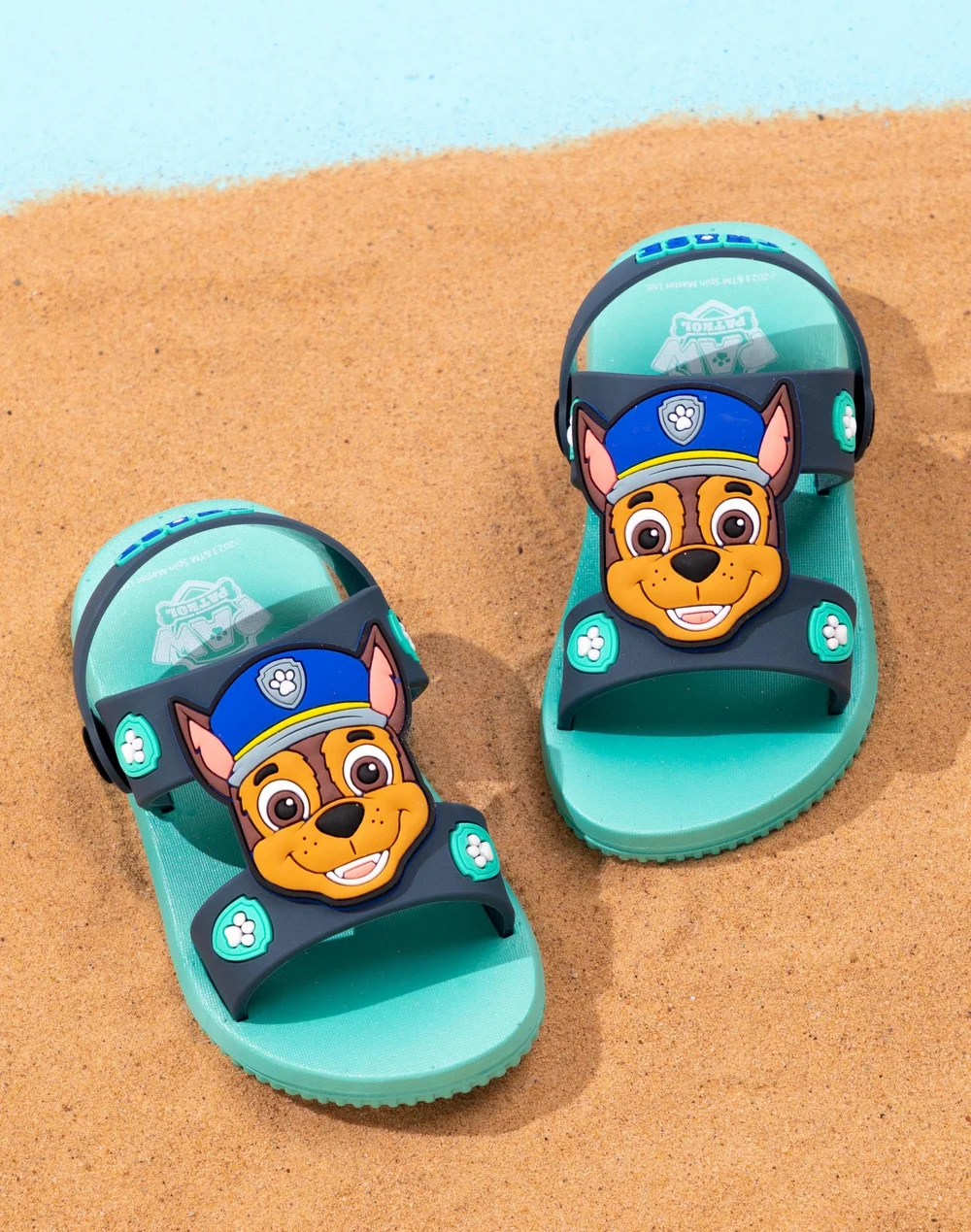 Paw Patrol Chase Kids Blue Sandals (Younger 6-12 Older) - 8 infants Image 2