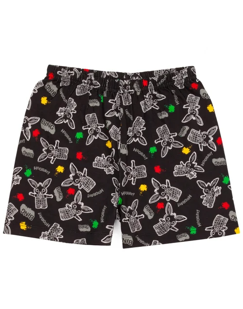 Biny Bunny Grey Kids Shortie Pyjamas (18 Months-5 Years) - Age 2 - 3 Years Image 4