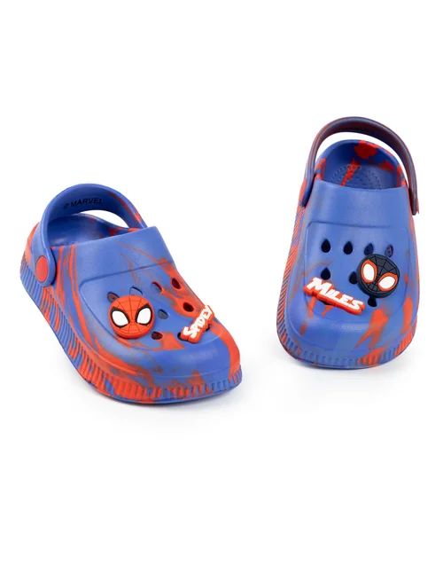 Vanilla Underground Marvel Spidey Kids Black Clogs (Younger 6-12 Older) - Size 6 Infants Footwear Image 1