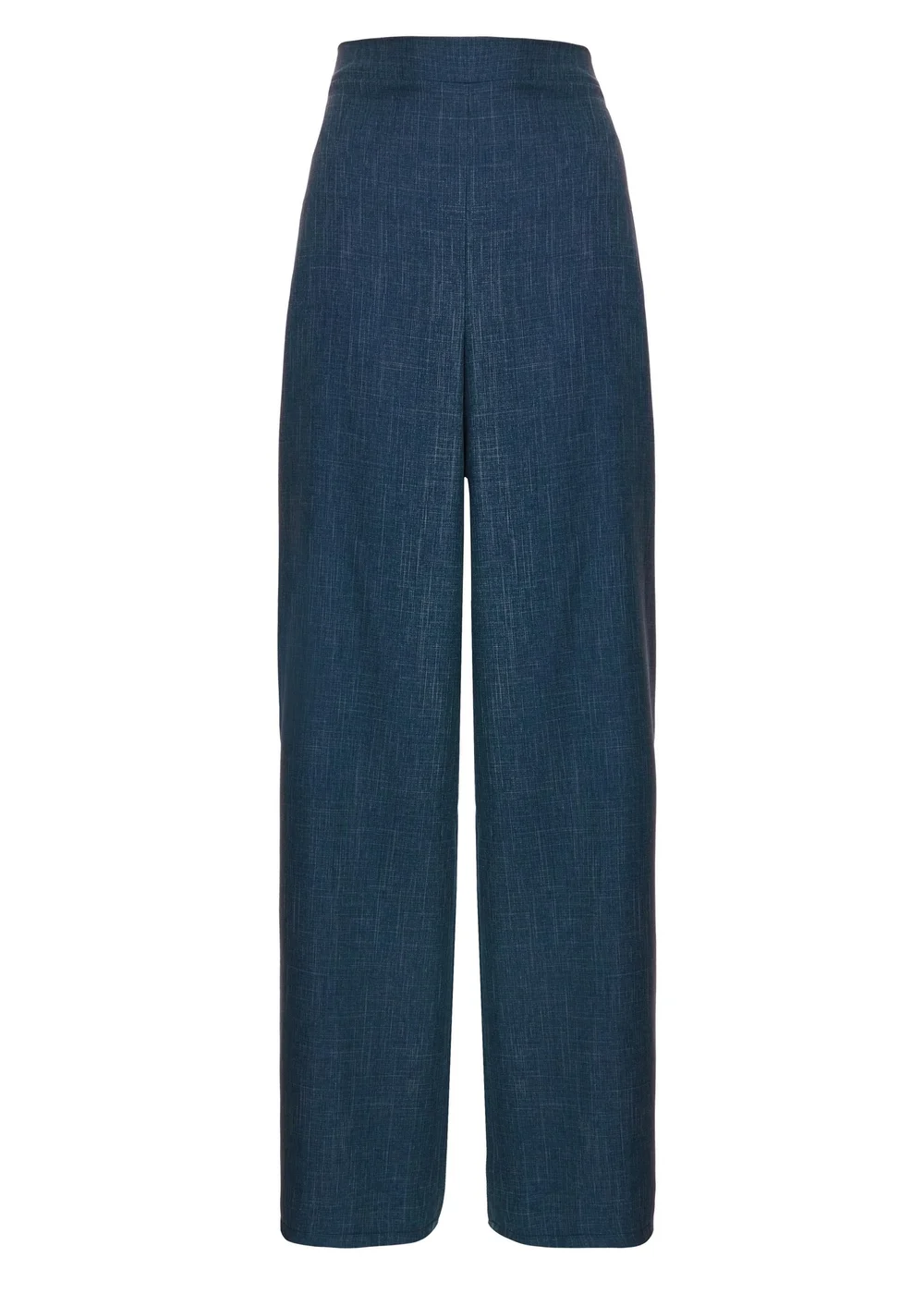 Quiz Blue Wide Leg Trousers - 4 Image 4