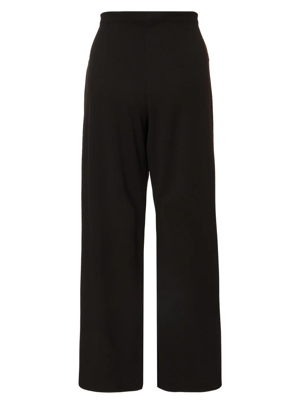 Quiz Black Petite Tie Waist Palazzo Trousers - 6 Image 5