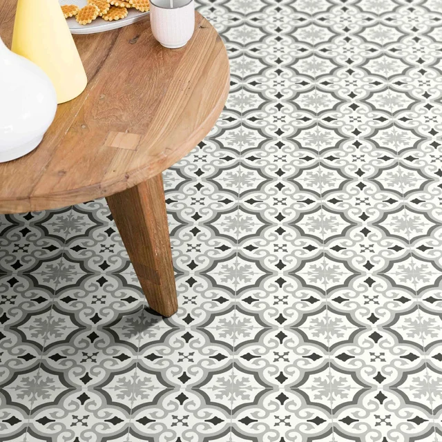 Homemaker Evora Grey Precut Vinyl Floor 3 x 2m
