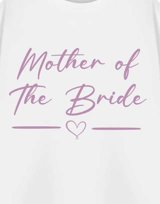 Vanilla Underground Show Me The Merch Mother Of The Bride White T Shirt