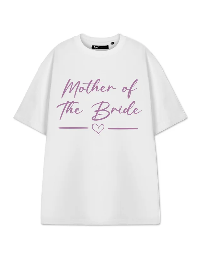 Vanilla Underground Show Me The Merch Mother Of The Bride White T Shirt