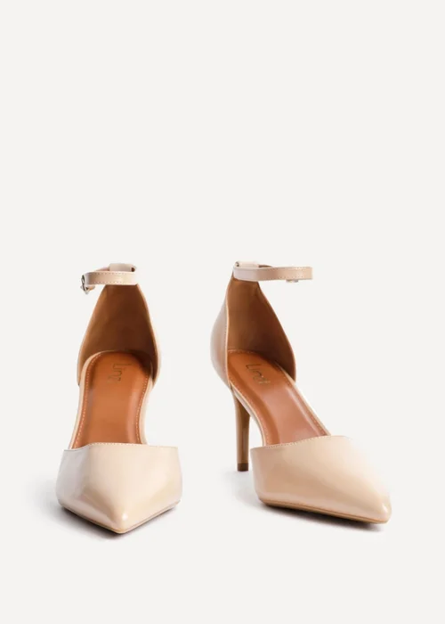 Linzi Thea Camel Faux Leather Classic Stiletto Court Heel - Size 3 Image 3