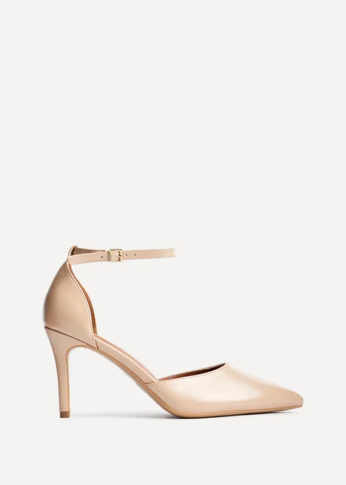 Linzi Thea Camel Faux Leather Classic Stiletto Court Heel - Size 3 Image 2