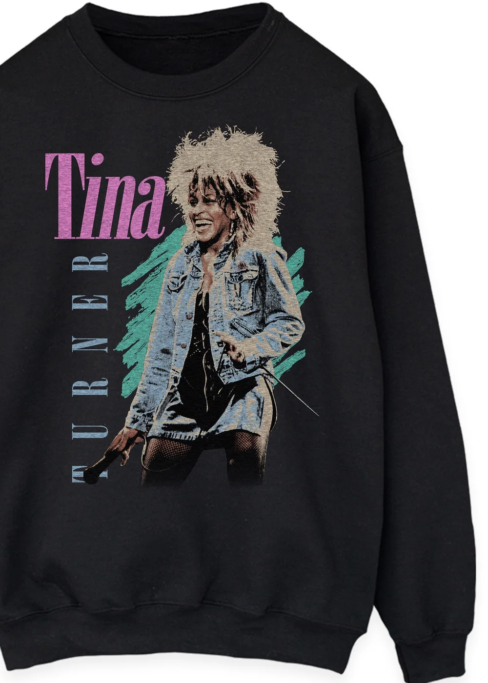 Spiral Galaxy Tina Turner Private Dancer Black Sweatshirt - L Image 2