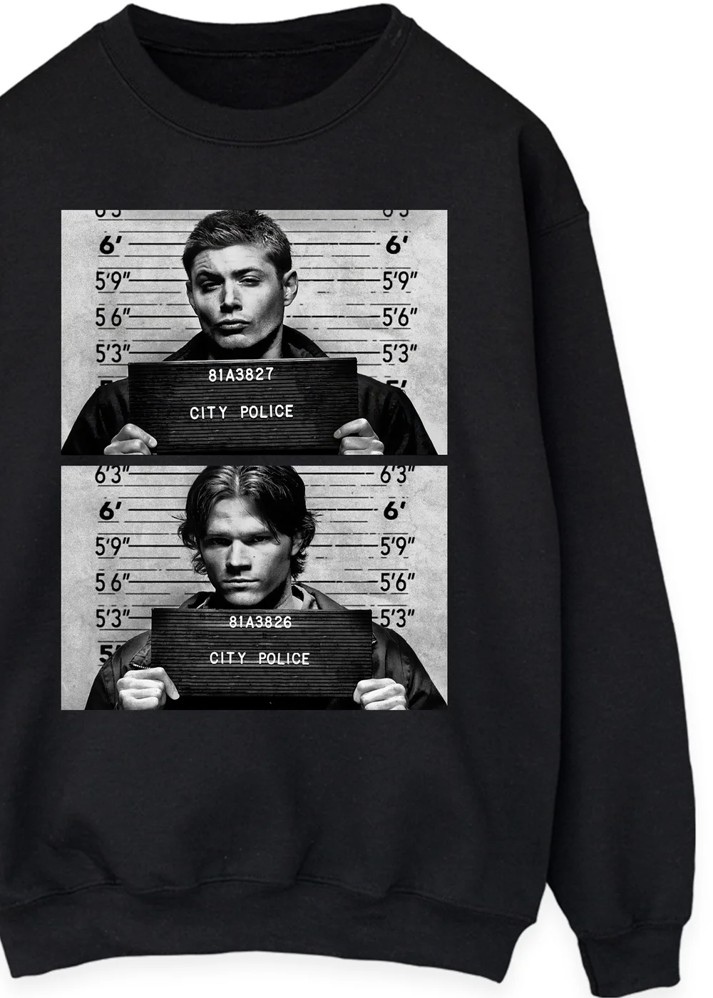 Spiral Galaxy Supernatural Winchester Black Sweatshirt - 4XL Image 2