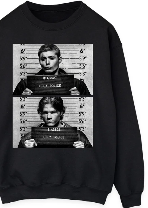 Spiral Galaxy Supernatural Winchester Black Sweatshirt - 4XL Image 2