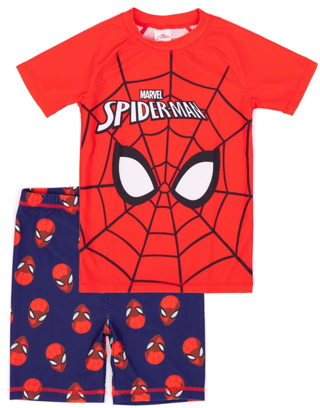 Vanilla Underground Marvel Spiderman Kids 2 Piece Swim Set (2-10 Years)