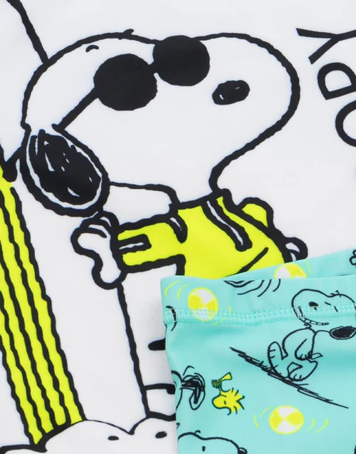 Peanuts Snoopy Kids Blue 2 Piece Swim Set (18 Months-8 Years) - Age 2 - 3 Years Image 5