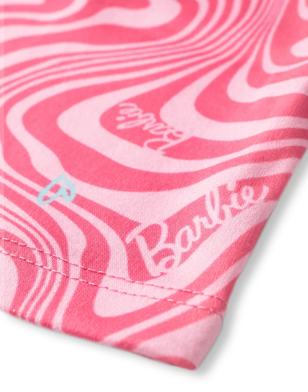 Vanilla Underground Barbie Kids Pink Shortie Pyjama Set (3-12 Years) - Age 3-4 Years Image 5