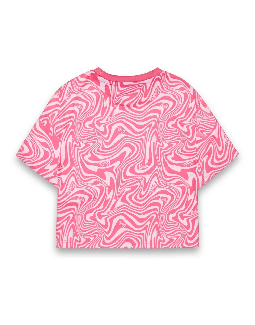 Vanilla Underground Barbie Kids Pink Shortie Pyjama Set (3-12 Years) - Age 3-4 Years Image 3