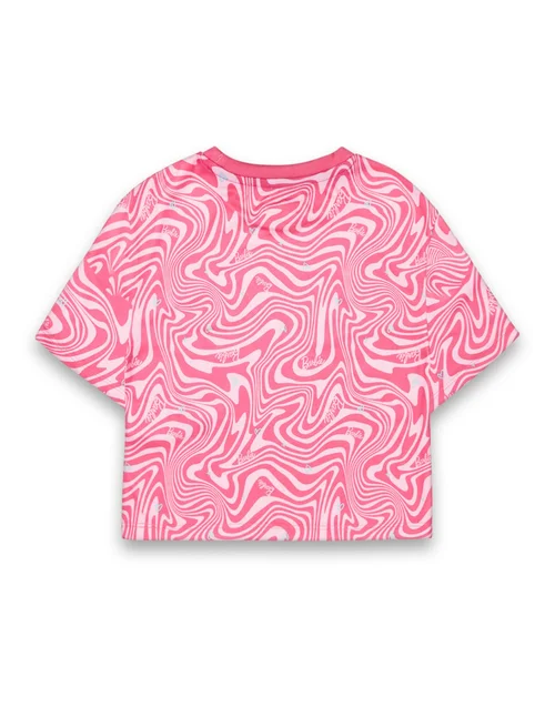 Vanilla Underground Barbie Kids Pink Shortie Pyjama Set (3-12 Years) - Age 3-4 Years Image 3