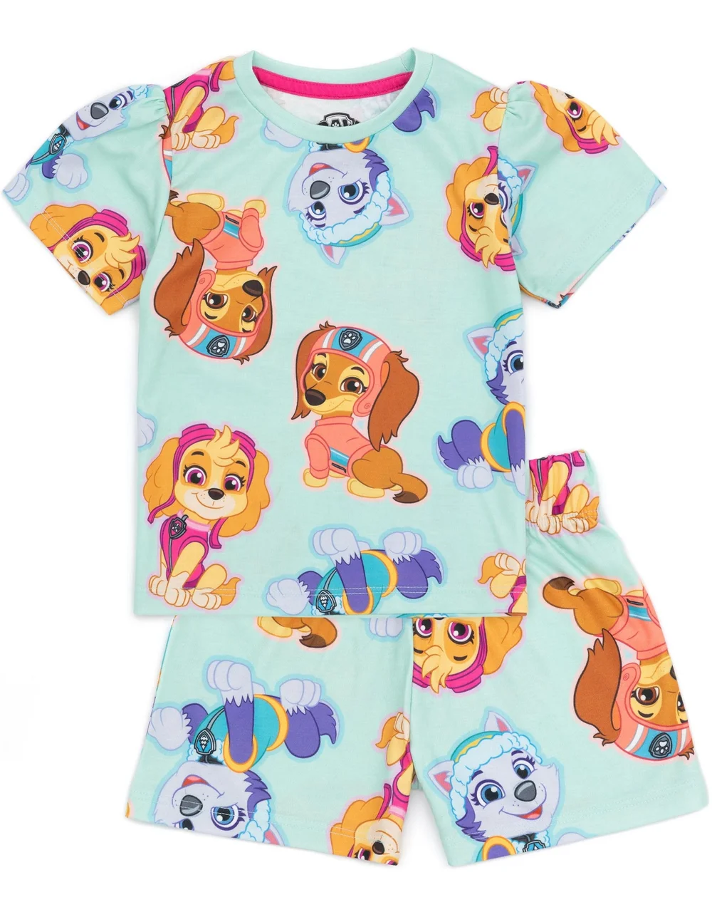 Vanilla Underground Pusheen Kids Shortie Multi Coloured Pyjamas 2 Pack (2-14 Years) - Age 5-6 Years Image 2
