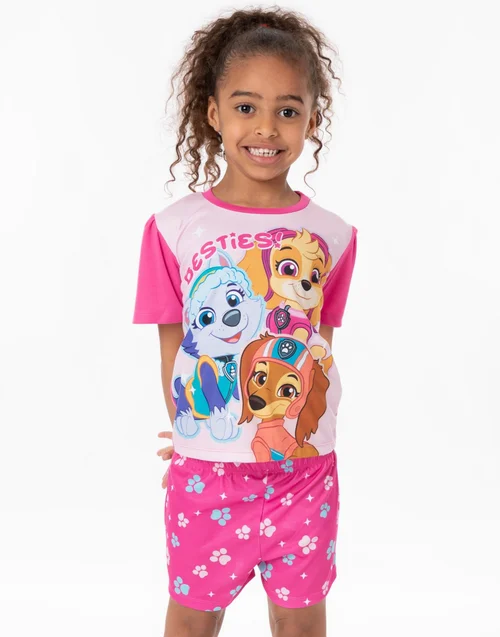 Vanilla Underground Pusheen Kids Shortie Multi Coloured Pyjamas 2 Pack (2-14 Years) - Age 5-6 Years Image 5