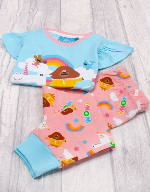 Hey Duggee Unicorn Kids Long Leg Blue Pyjamas (18 Months-5 Years) - 18 - 24 Months Image 3
