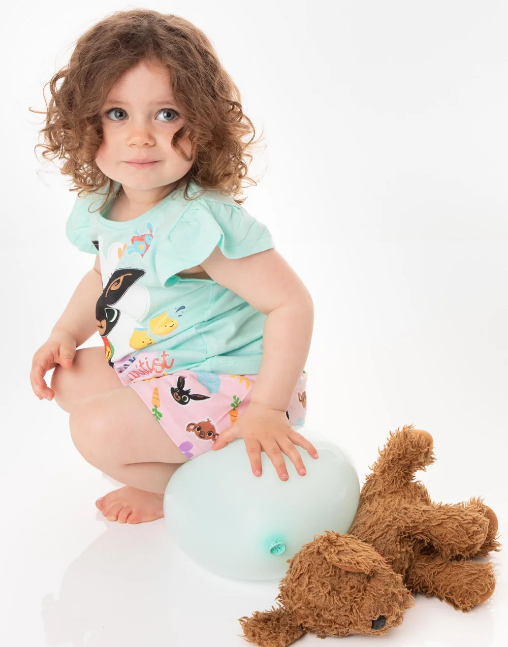 Bing Bunny Blue Kids Shortie Pyjamas (18 Months-5 Years) - Age 2 - 3 Years Image 4