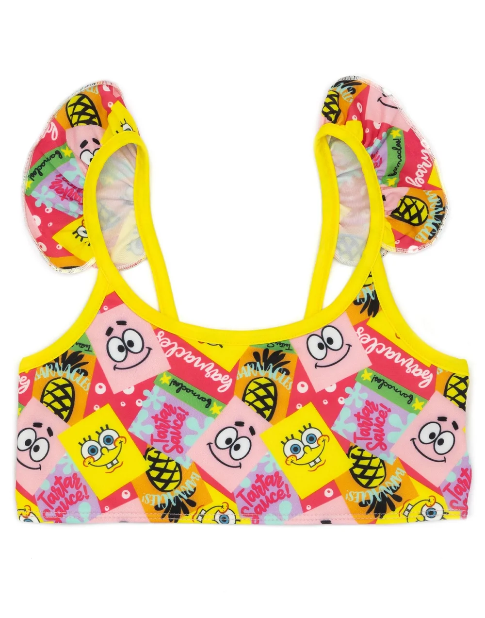 SpongeBob Characters Kids Pink 2 Piece Swim Set (2-12 Years) - Age 2 Years Image 3