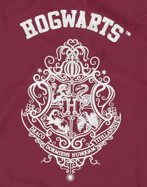 Harry Potter Hogwarts Kids Burgundy 1 Piece Swimsuit (5-14 Years) - Age 12-13 Years Image 3