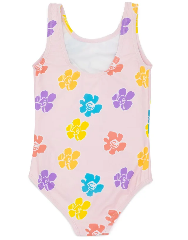 Peanuts Snoopy Kids Pink 1 Piece Swimsuit (18 Months-8 Years)