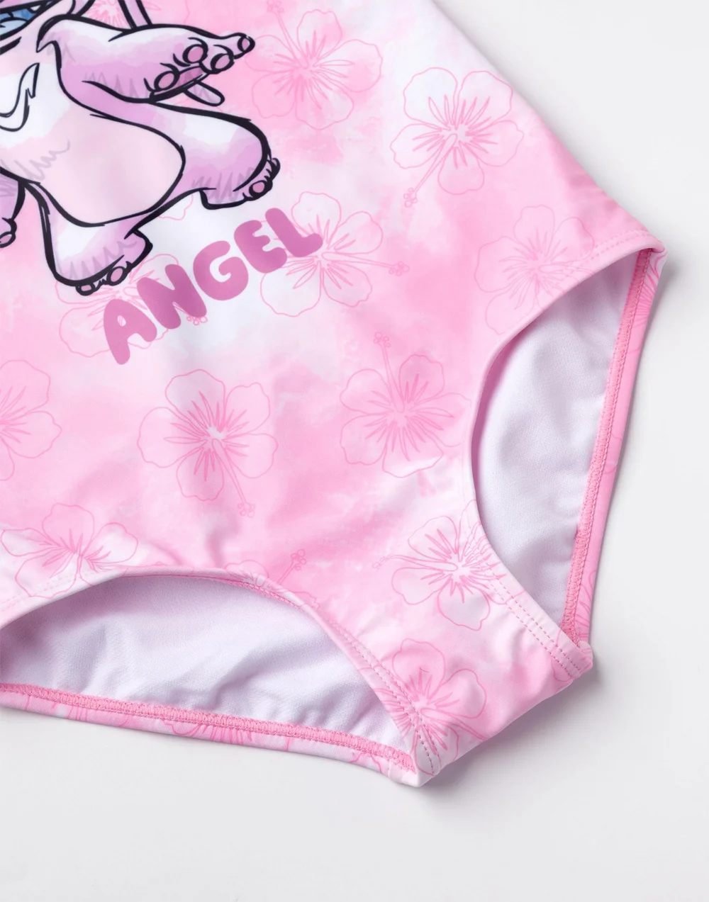 Vanilla Underground Disney Stitch Angel Kids Pink 1 Piece Swimsuit (5-14 Years) - Age 9-10 Years Image 5