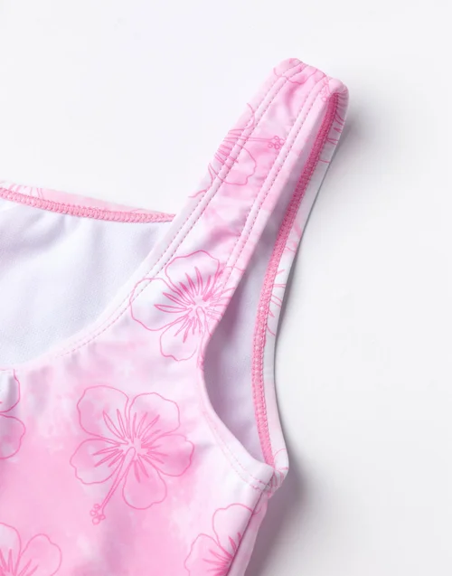 Vanilla Underground Disney Stitch Angel Kids Pink 1 Piece Swimsuit (5-14 Years) - Age 9-10 Years Image 4