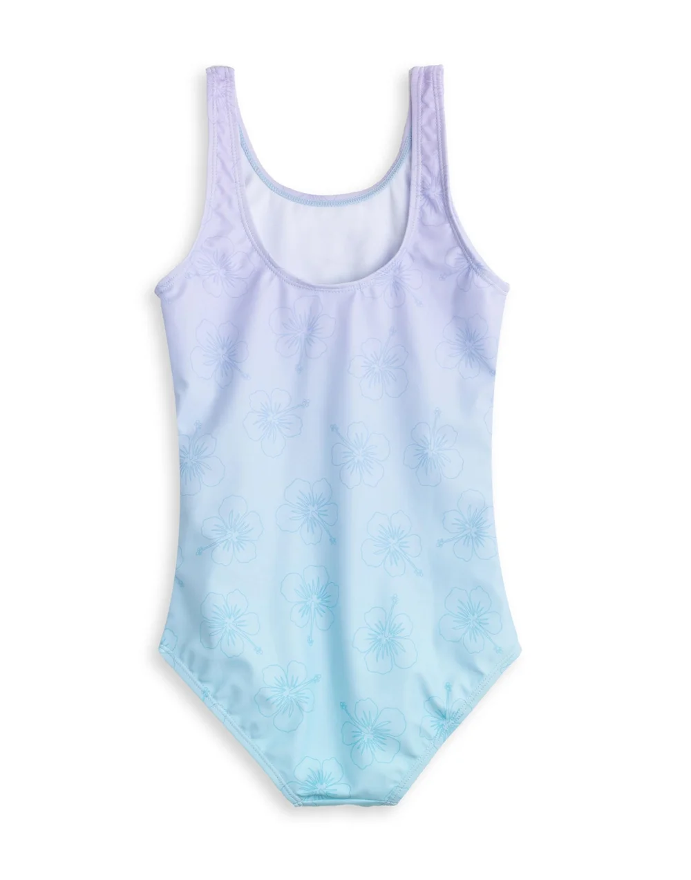 Disney Stitch Kids Multi Coloured Blue 1 Piece Swimsuit (5-14 Years) - Age 5-6 Years Image 2