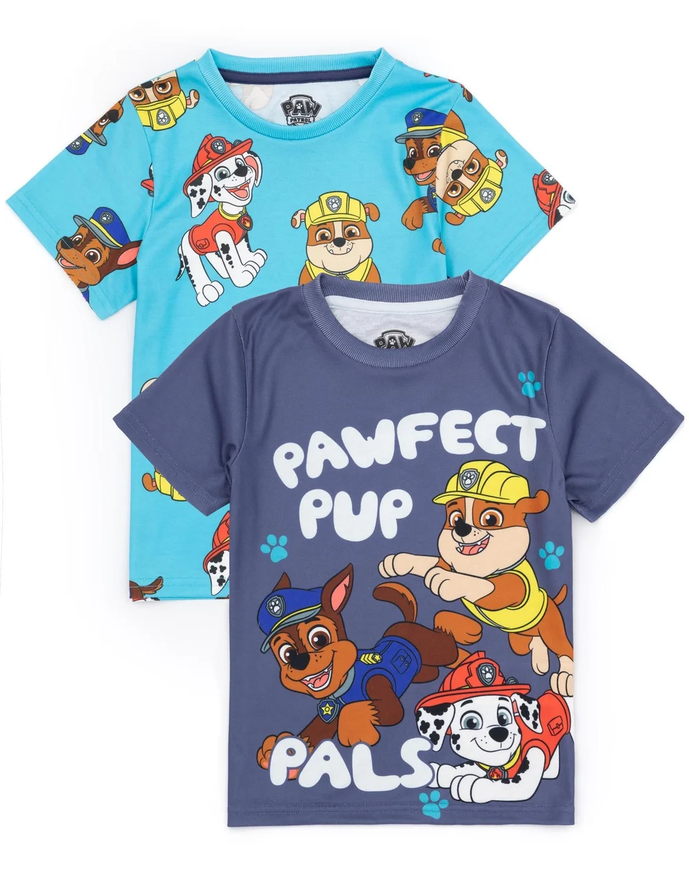 Vanilla Underground Paw Patrol Characters Kids Shortie Multi Coloured Pyjamas (2-7 Years) - Age 4-5 Years Image 4