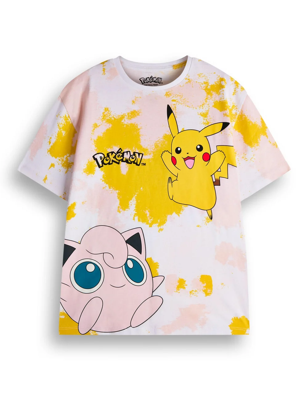 Vanilla Underground Pokemon Kids Tie Dye T-Shirt & Shorts Set (4-12 Years) - Age 11-12 Years Image 3