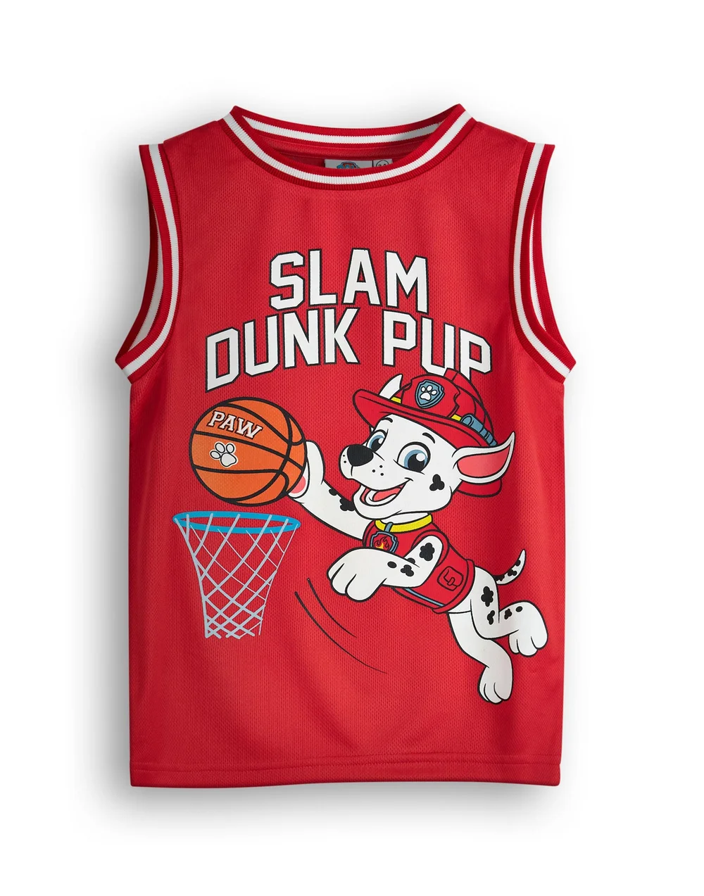 Vanilla Underground Paw Patrol Marshall Kids Red Basketball Set (2-7 Years) - Age 6-7 Years Image 3