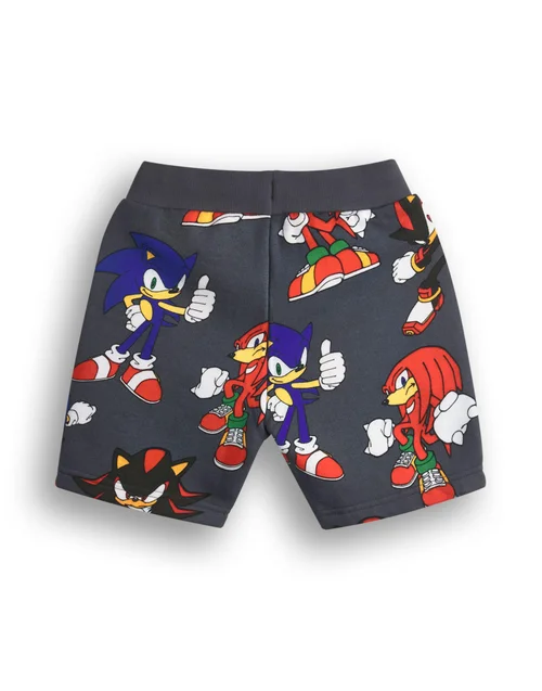 Sonic the Hedgehog Kids Sweatshirt & Shorts Set (3-10 Years) - Age 6-7 Years Image 5