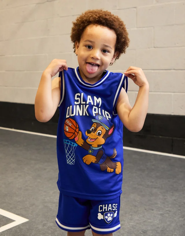 Vanilla Underground Paw Patrol Chase Kids Blue Basketball Set (2-7 Years)