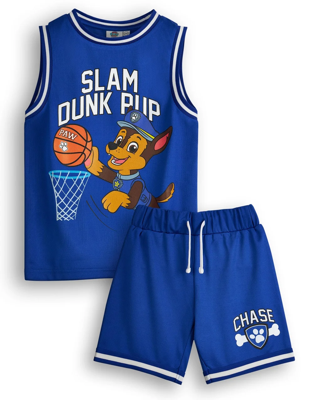 Vanilla Underground Paw Patrol Chase Kids Blue Basketball Set (2-7 Years) - Age 3-4 Years Image 3