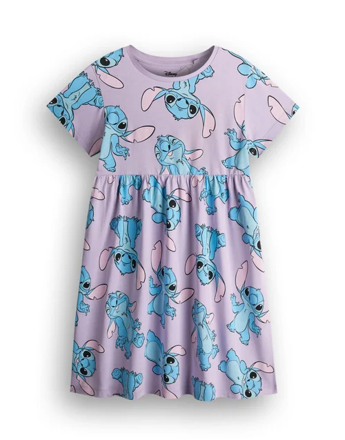 Vanilla Underground Disney Stitch Kids Dresses 2 Pack (5-14 Years) - 7-8 Yrs Image 4