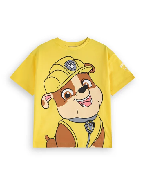 Vanilla Underground Paw Patrol Kids T-Shirts 3 Pack (2-7 Years) - 6-7 Yrs Image 5