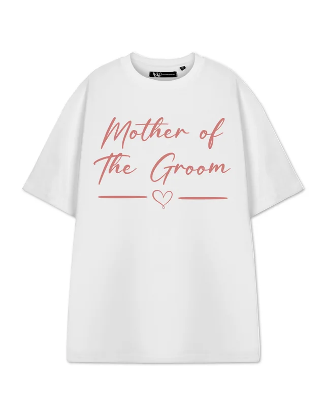 Vanilla Underground Show Me The Merch Mother Of The Groom White T Shirt