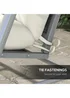 Outsunny Outdoor Back and Seat Cushion with Pillows No Swing - One Size Image 5