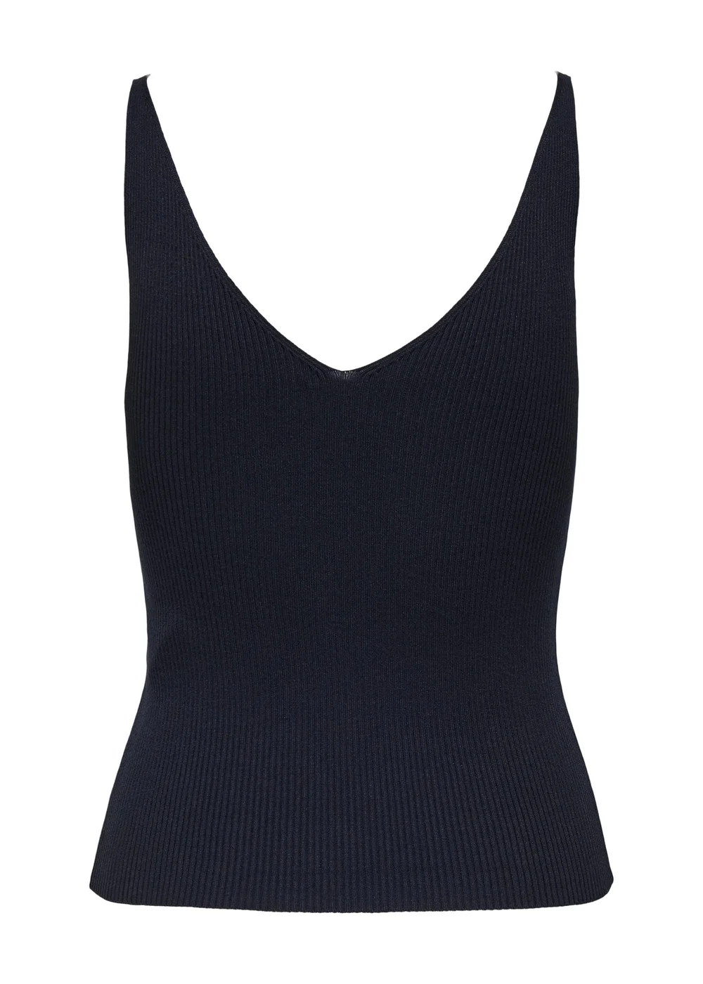 JDY Navy Daisy Knitted Vest - 8 Image 4