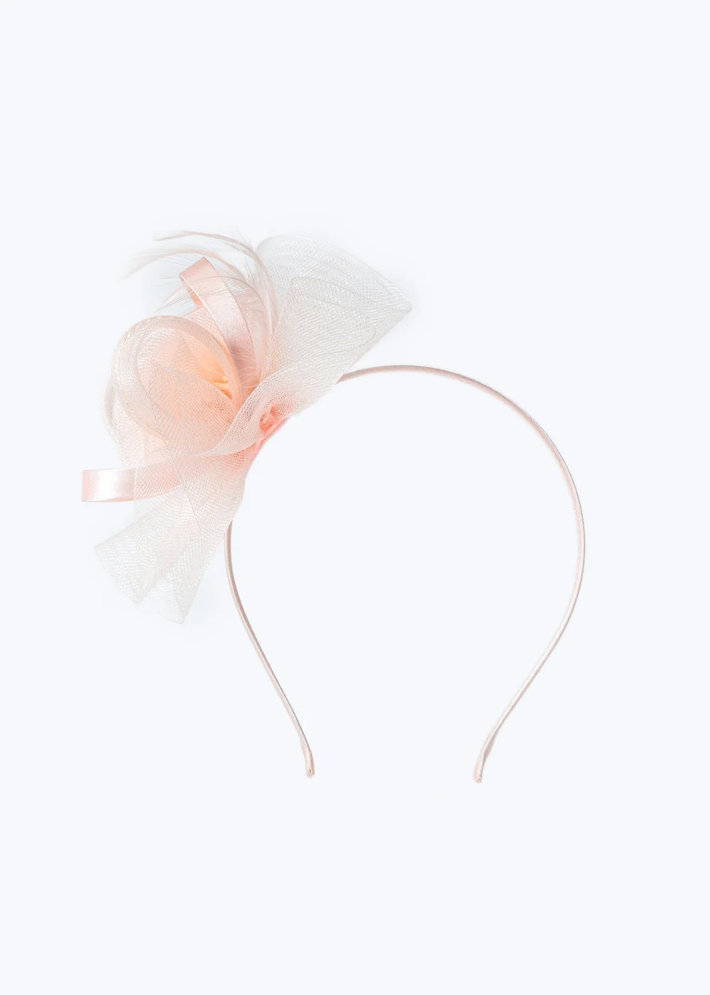 Muse Blush Loop Fascinator Headband - One Size Image 2